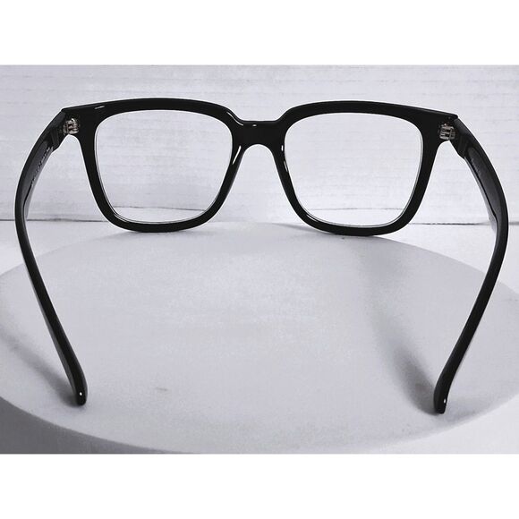 Firmoo Piano Black C1 S574 53-19-149 Full Rim Square Eyeglasses Frames - Picture 5 of 15